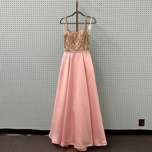 Terani Couture Blush Pink Size 4